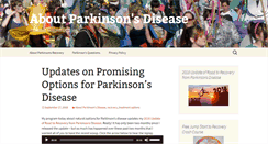 Desktop Screenshot of blog.parkinsonsrecovery.com